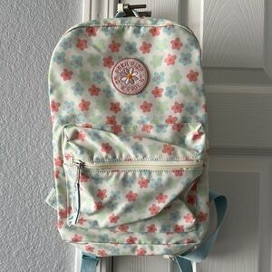 NWOT Pura Vida floral print mini backpack.